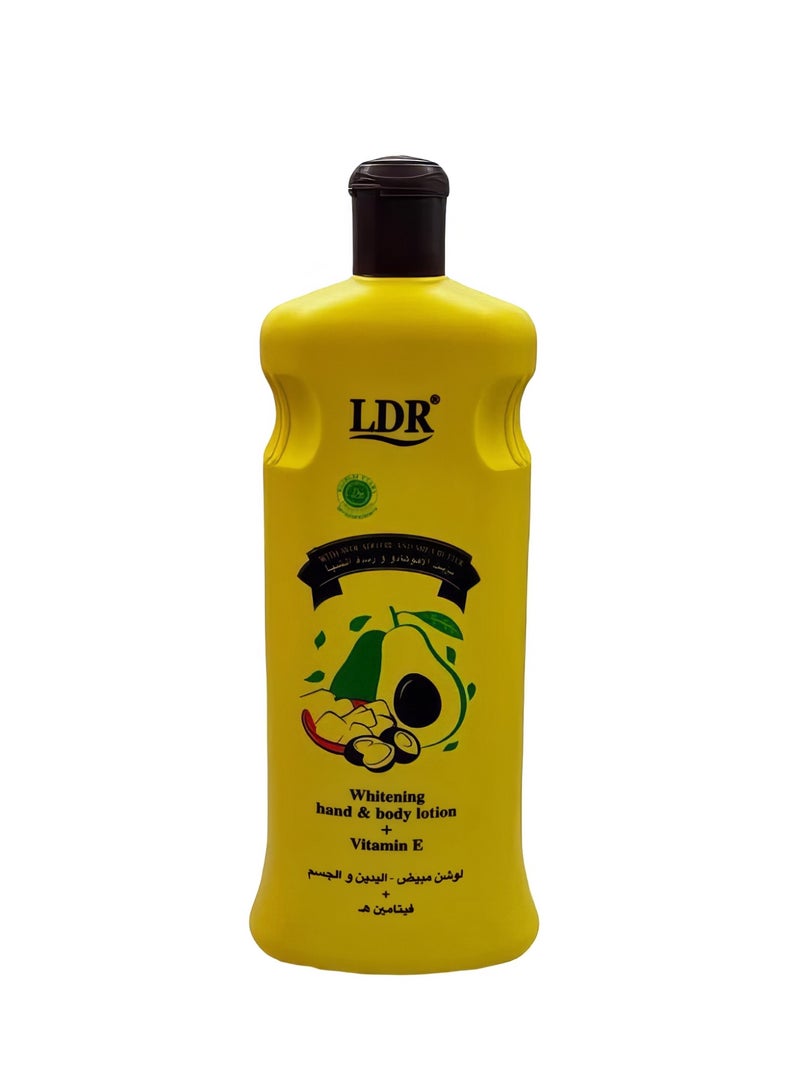 Advanced Whitening Hand & Body Lotion – Protective Daily Moisturizer with Vitamin E for Even Tone